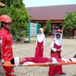 Dihadiri Sekda Lutim, SDN 226 Patande Gelar Simulasi Bencana di Hari Kesiapsiagaan