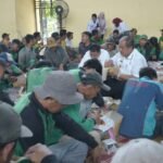 Halal Bihalal Dinas Lingkungan Hidup, Bupati dan Wakil Bupati Asahan Makan Bersama Ratusan Petugas Kebersihan