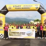 Polres Morowali Gelar Tes Kesamaptaan Jasmani untuk Tingkatkan Kesiapan Fisik Personel