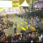 Tampil Memukau, Bupati Irwan Duet Bareng Wali Band Guncang Panggung Konser HUT ke-22 Luwu Timur