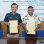 Tingkatkan Kualitas PJU, Dinas Perhubungan Asahan Lakukan Kerja Sama dengan PT. PLN