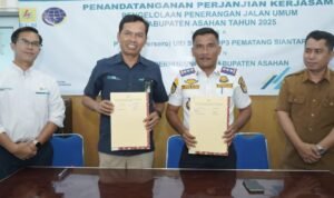 Tingkatkan Kualitas PJU, Dinas Perhubungan Asahan Lakukan Kerja Sama dengan PT. PLN