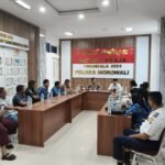 Kapolres Morowali Pimpin Rapat Pengawasan Penyaluran BBM Subsidi di SPBU Bahomohoni