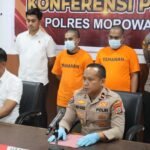 Polres Morowali Ungkap Kasus Narkoba, Sita 106,08 Gram Sabu di Bahontobungku