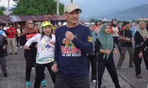 Pemkot Palopo Gelar Senam Sehat dan Kerja Bakti Massal
