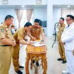 Arif Paskal Pokonda Resmi Dilantik sebagai Plt Kadis Kesehatan Morowali Utara