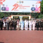 Bupati dan Wakil Bupati Ikuti Syukuran HUT Bhayangkara ke 79 di Polres Asahan