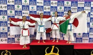 Atlet Asal Luwu Ildha Yusuf Persembahkan Medali Emas untuk Indonesia di Kejuaraan Dunia Karate Gojukai Jepang 2025