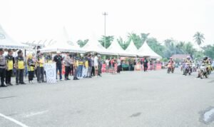 Wabup Morowali Buka Kejuaraan Balap Motor Piala Kapolda Sulteng Seri 3