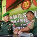 Kodim 1403 Palopo Gelar Donor Darah Sambut HUT TNI ke-80