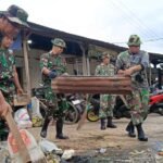 Sambut HUT ke-80, Kodim Palopo Gelar Karya Bakti di Pasar dan Situs Budaya